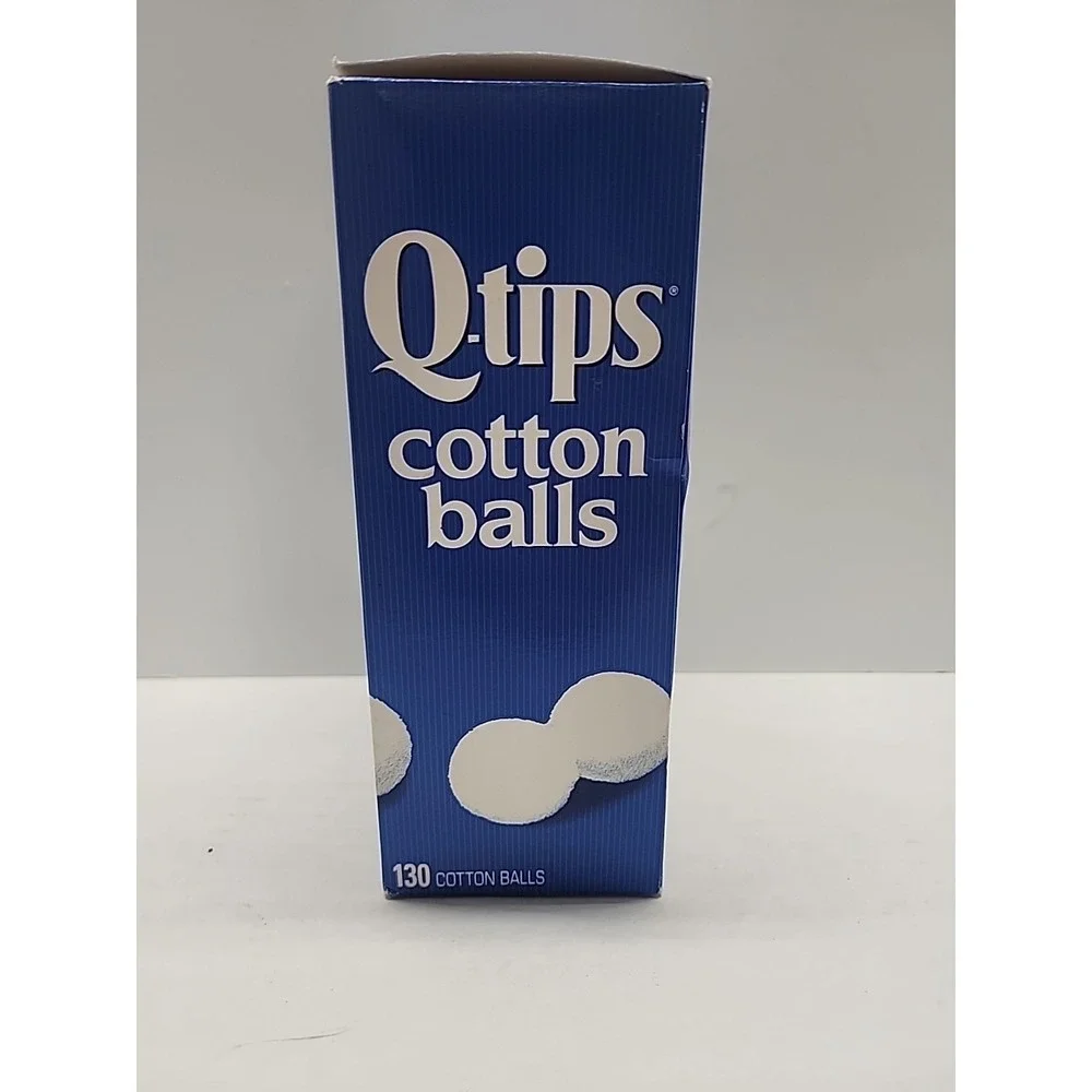 Q tip Cotton Balls Vintage 1990s Baby Care Cosmetics Hobbies
